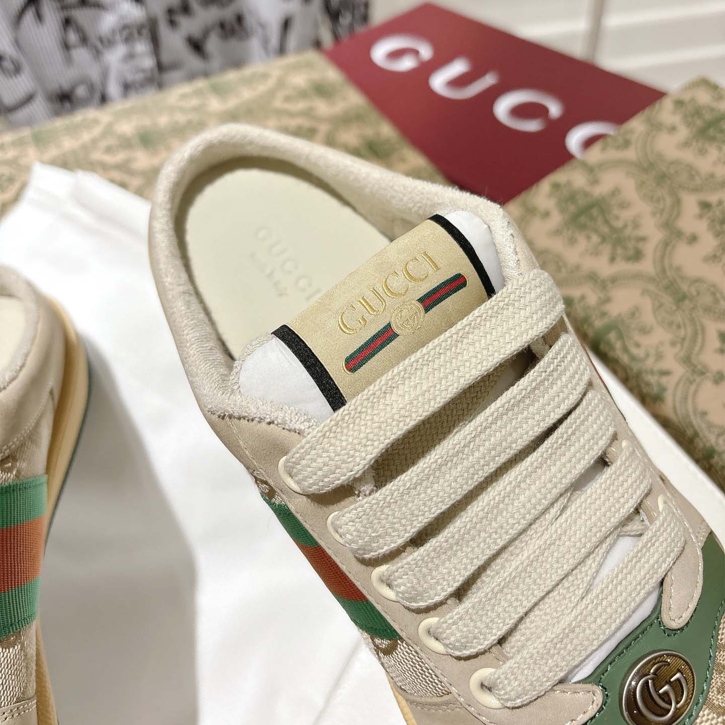 Gucci  Screener Mule - FashionPlug