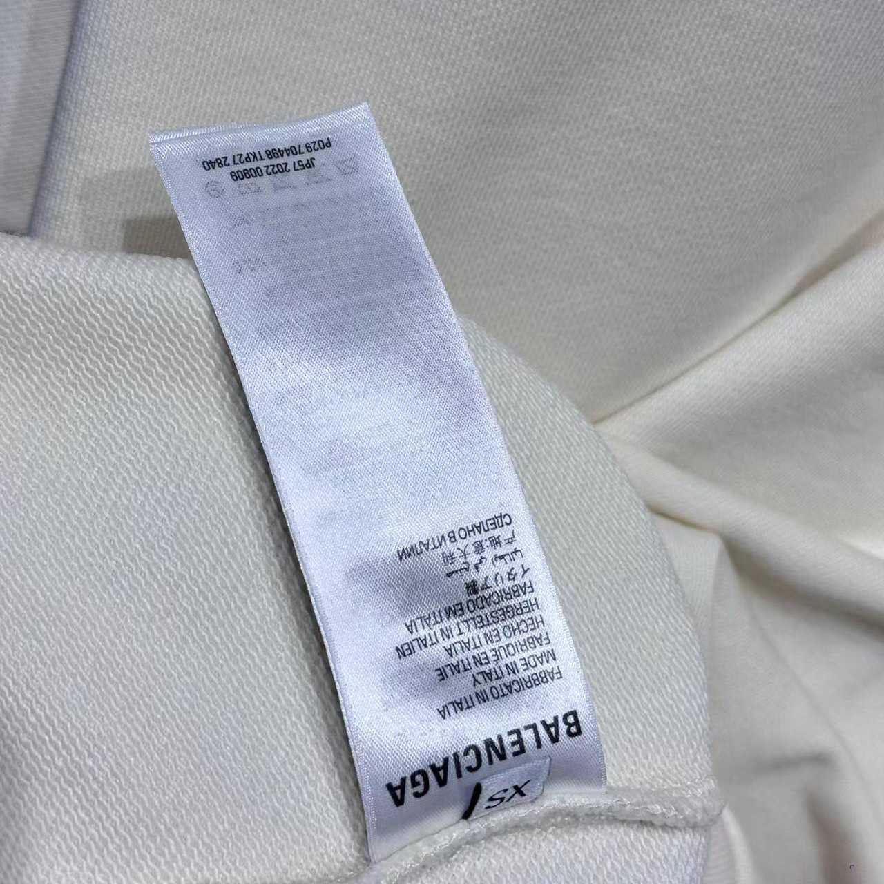 Balenciaga City Of Angels Hoodie Medium Fit In Dirty White  - FashionPlug