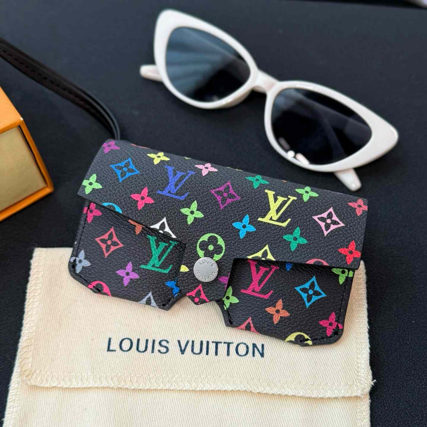 Louis Vuitton LV Glasses Holder    - FashionPlug