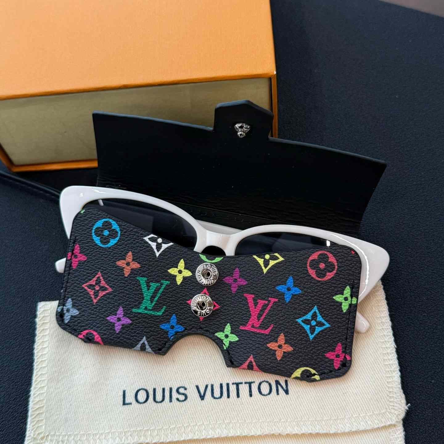 Louis Vuitton LV Glasses Holder    - FashionPlug