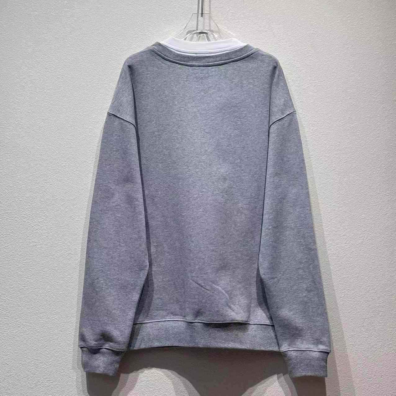 Loewe Sweatshirt In Cotton - FashionPlug