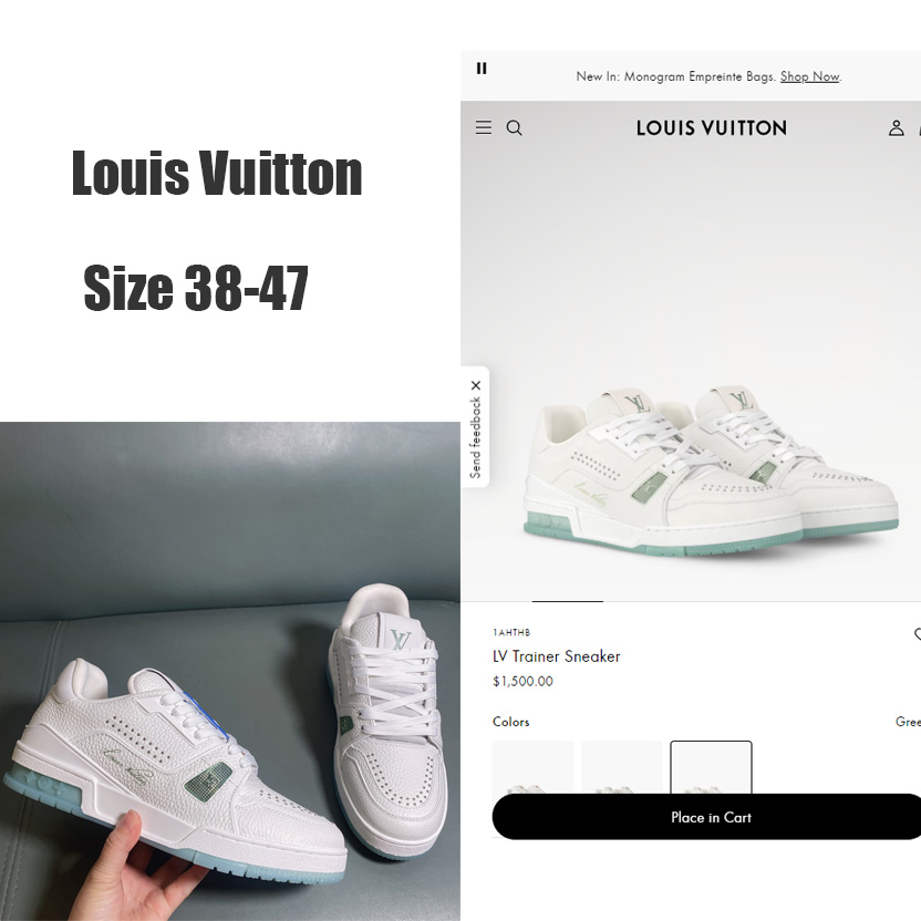 Louis Vuitton LV Trainer Sneaker     1AHTHB - FashionPlug