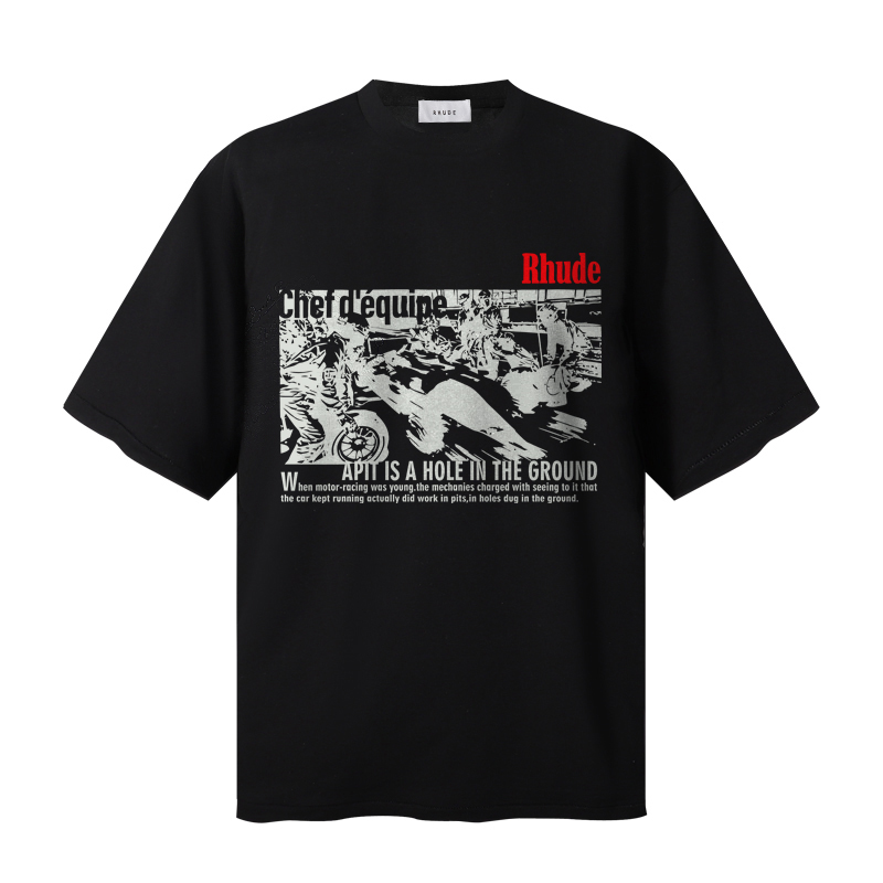 Rhude Champions Du Monde T-shirt - FashionPlug