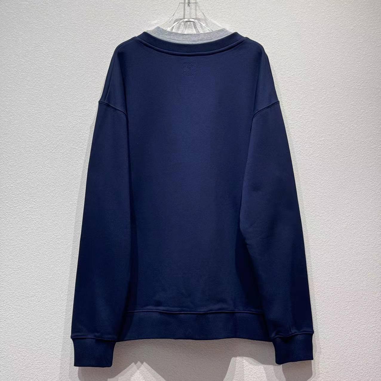 Loewe Sweatshirt In Cotton - FashionPlug
