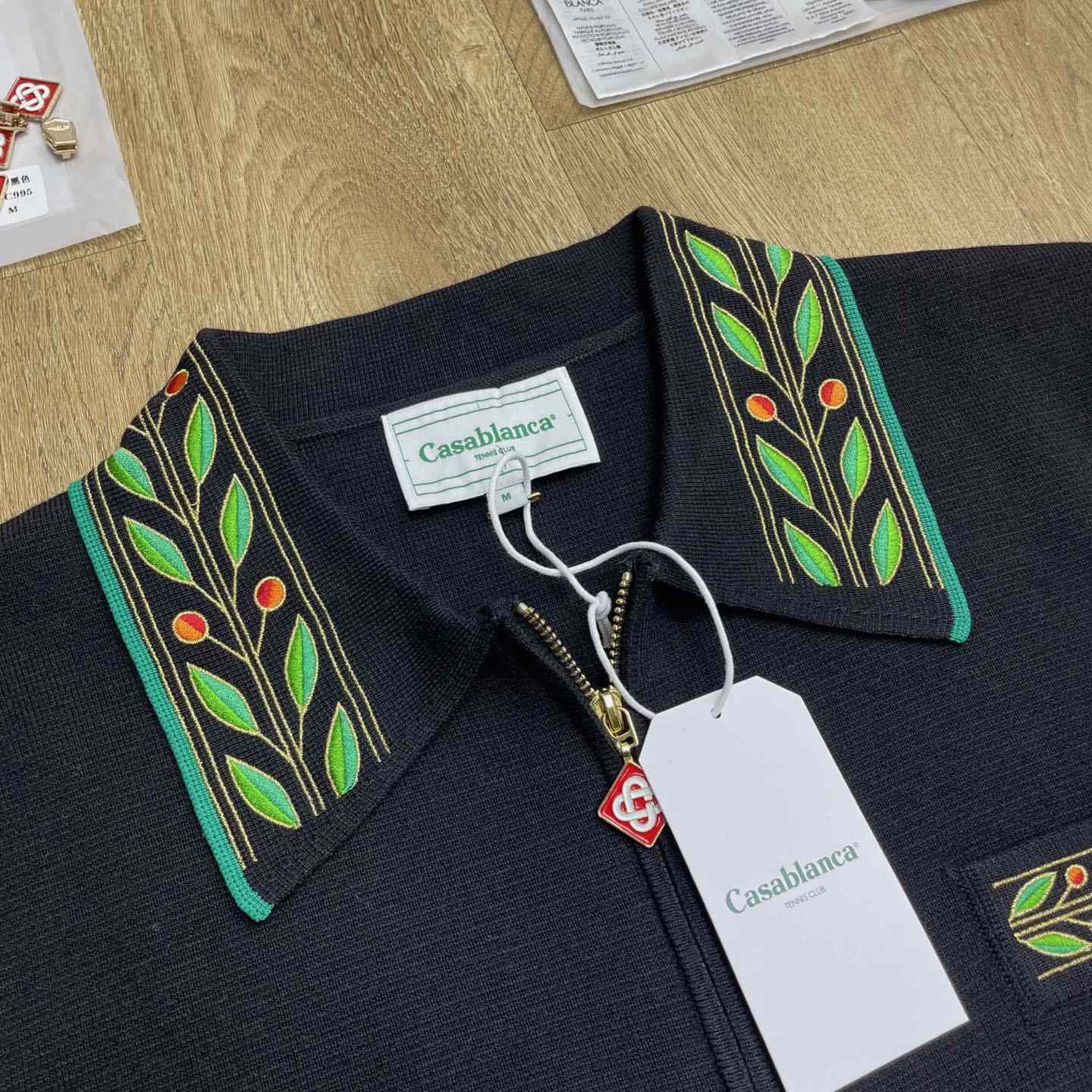 Casablanca Laurel Knit Jacket   Z6019 - FashionPlug