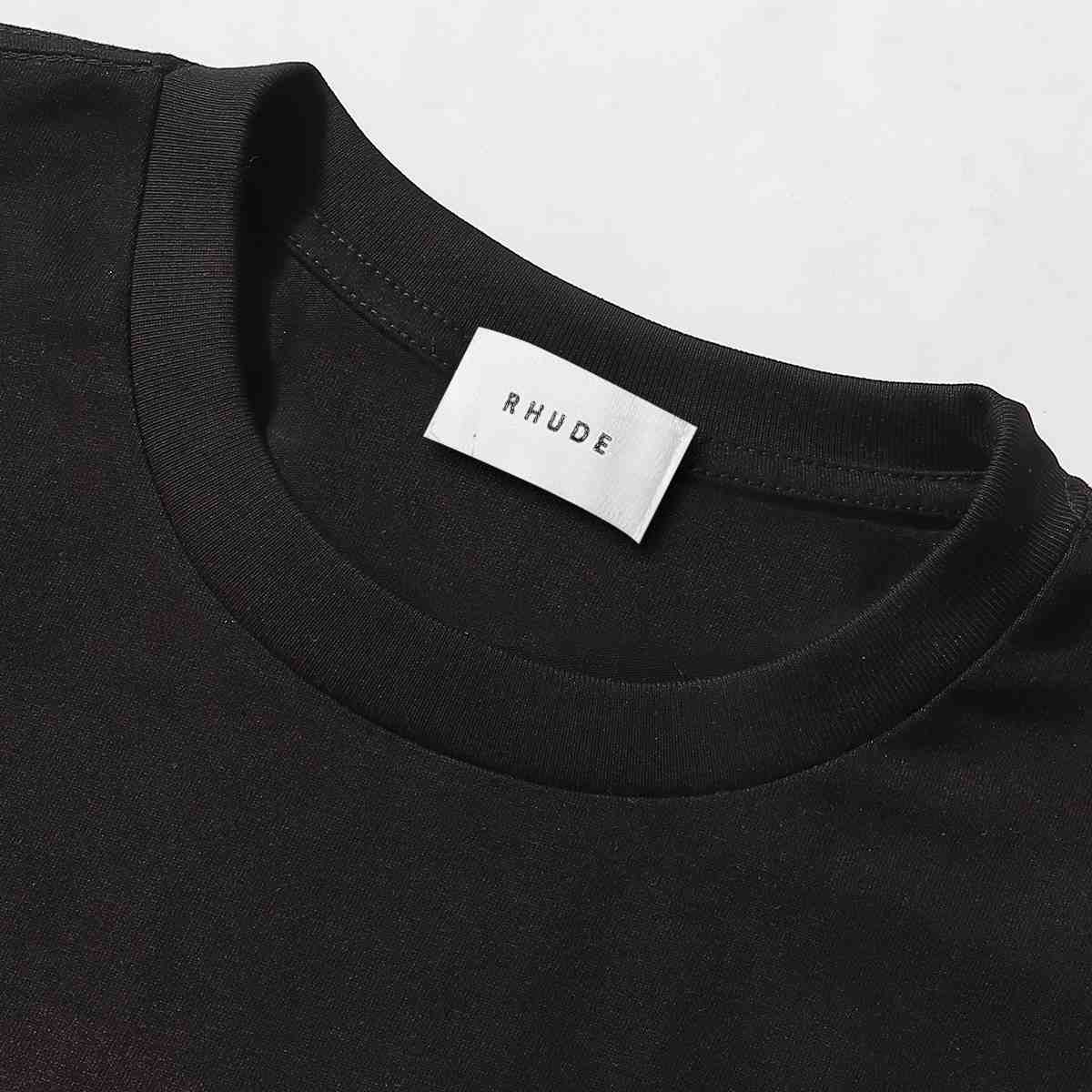 Rhude Black 'Monaco Regatta' T-shirt  - FashionPlug