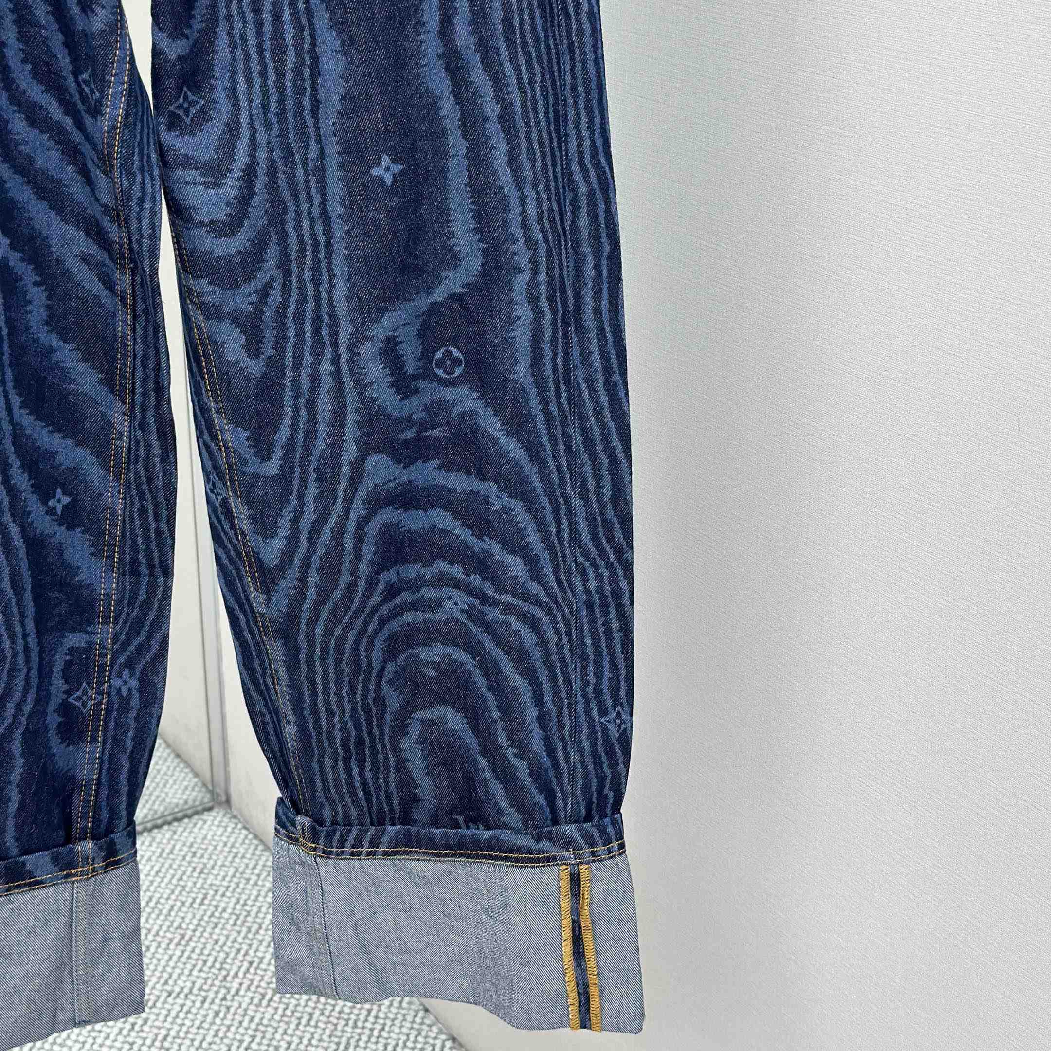 Louis Vuitton Cuffed Denim Skate Pants   1AHVBG - FashionPlug