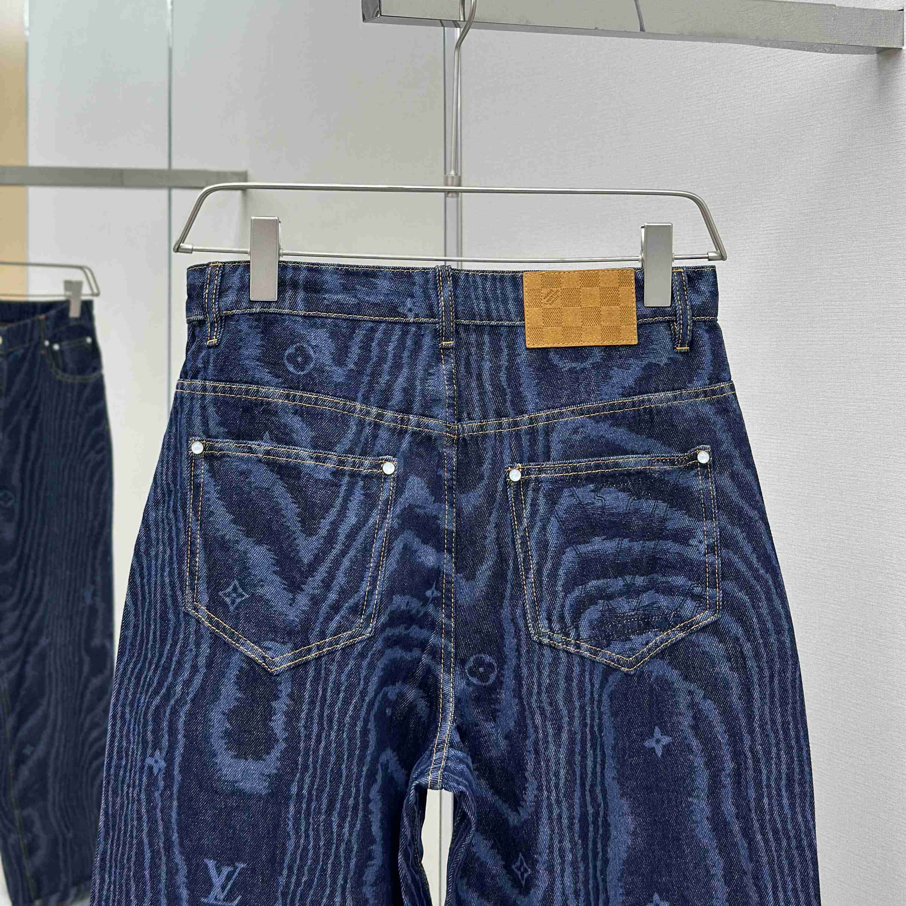 Louis Vuitton Cuffed Denim Skate Pants   1AHVBG - FashionPlug