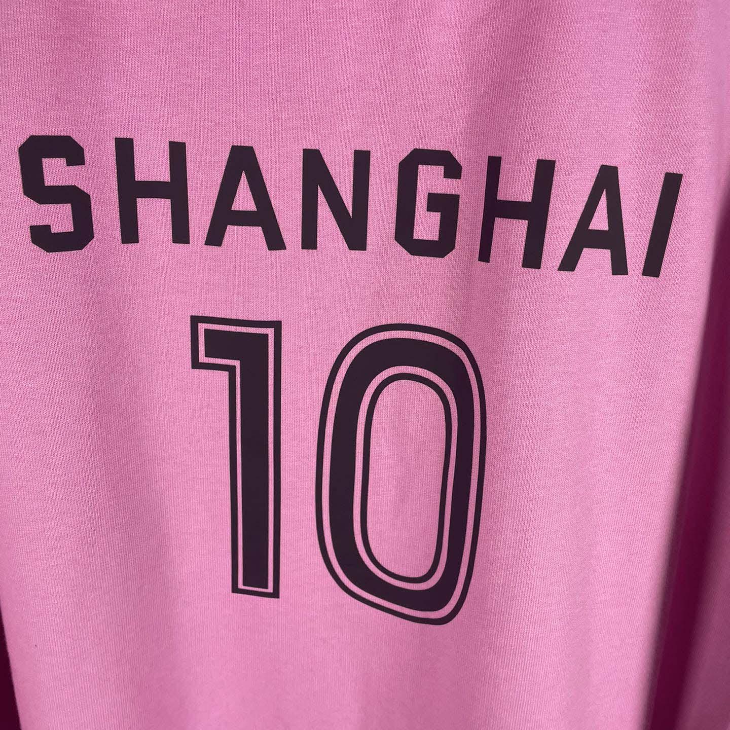 Balenciaga Paris Pink Soccer Zip-up Hoodie - FashionPlug