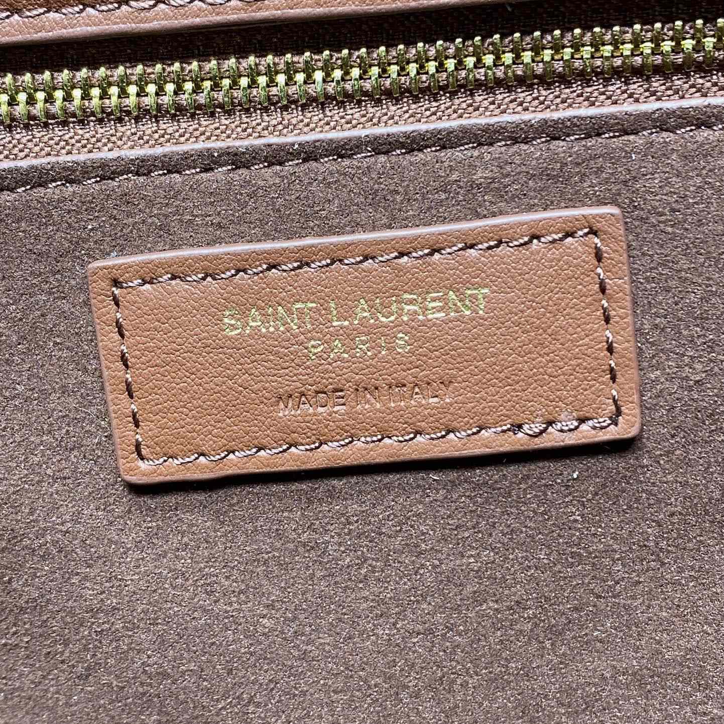 Saint Laurent LE 5 À 7 Bea In Suede - FashionPlug