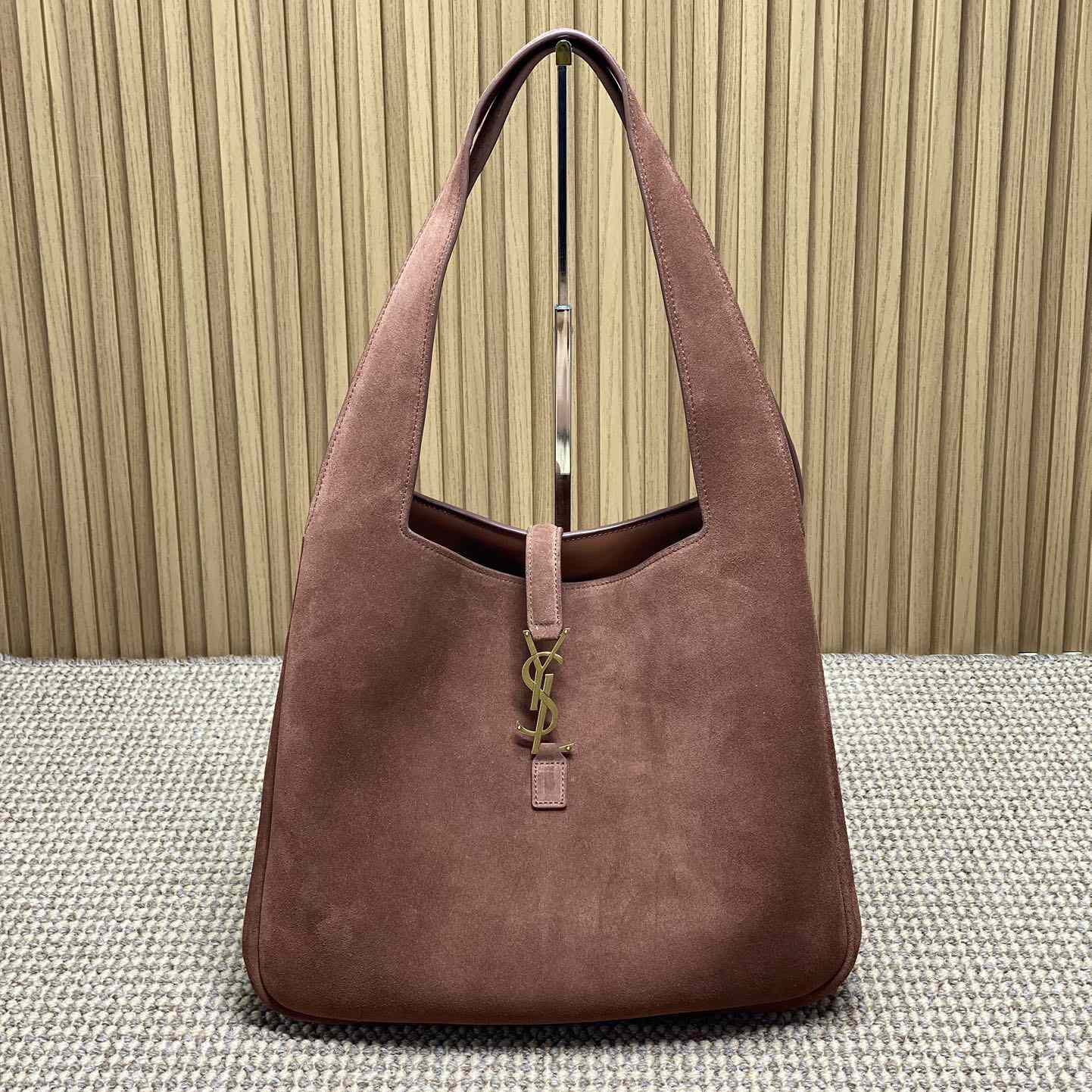 Saint Laurent LE 5 À 7 Bea In Suede - FashionPlug