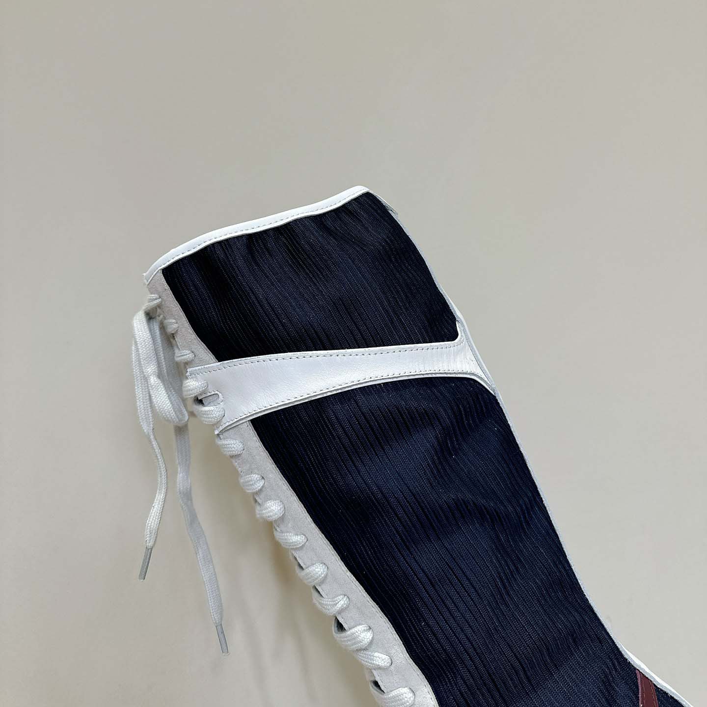 Miu Miu Gymnasium Technical Fabric And Suede Boxeur Boots - FashionPlug