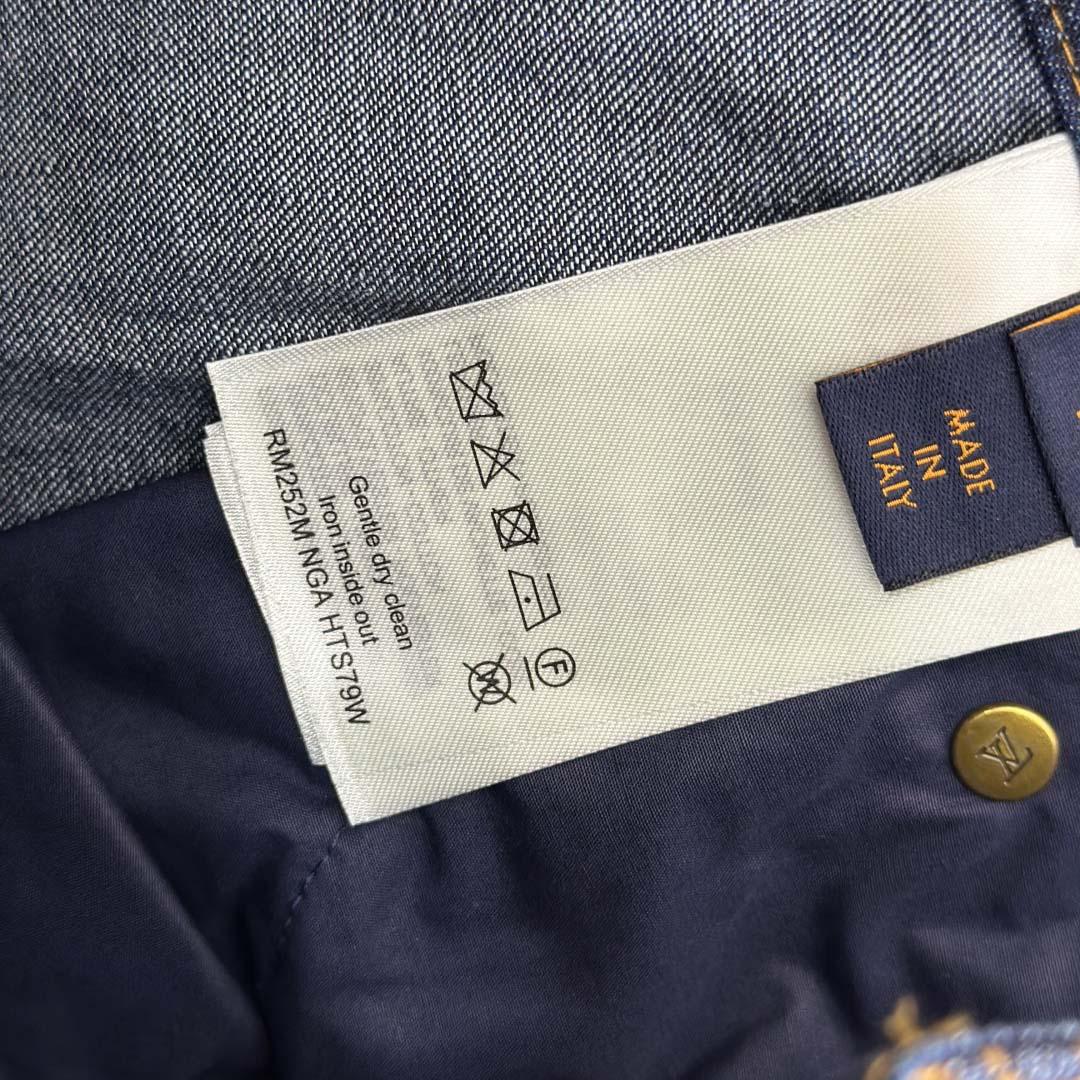 Louis Vuitton Monogram Chambray Shorts   1AILU6 - FashionPlug