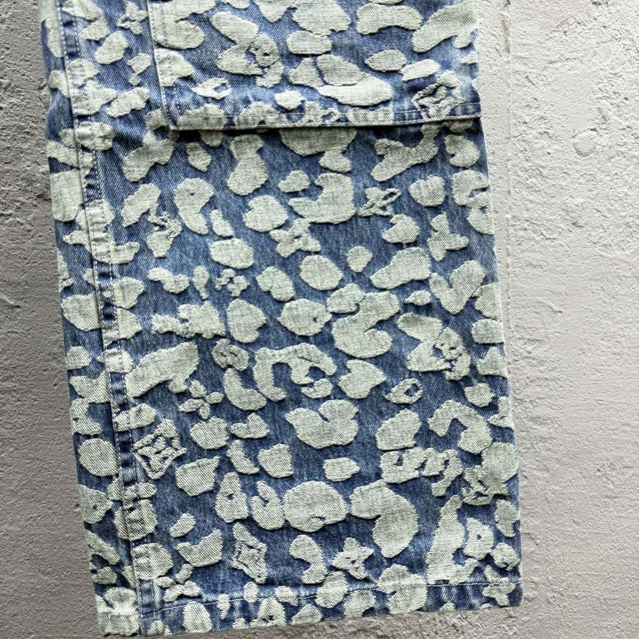 Louis Vuitton Jacquard Workwear Denim Pants   1AILS9 - FashionPlug