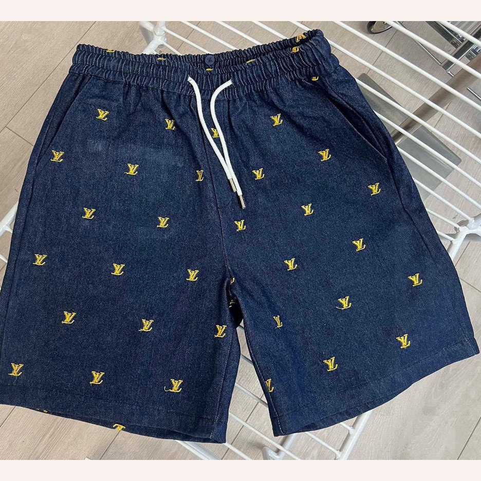Louis Vuitton Monogram Shorts    - FashionPlug