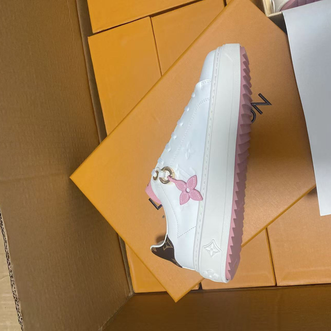 Louis Vuitton Time Out Sneaker - FashionPlug