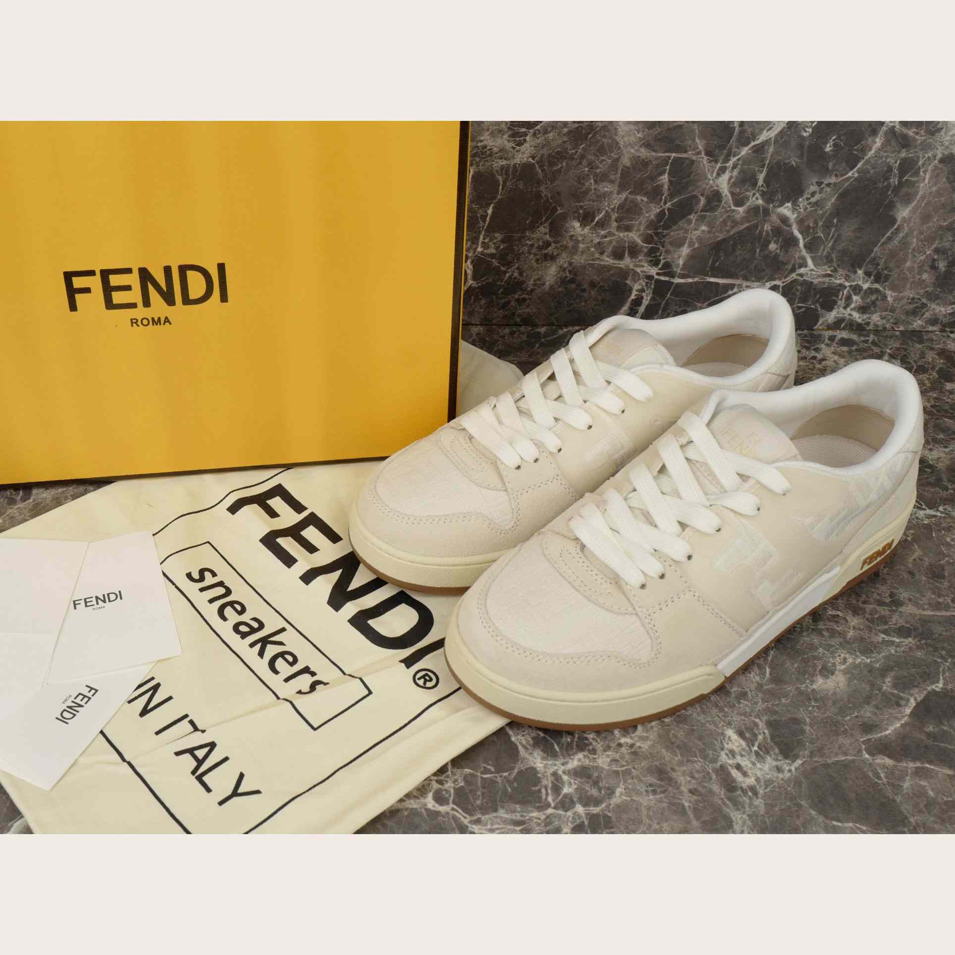 Fendi Match Trainers   - FashionPlug