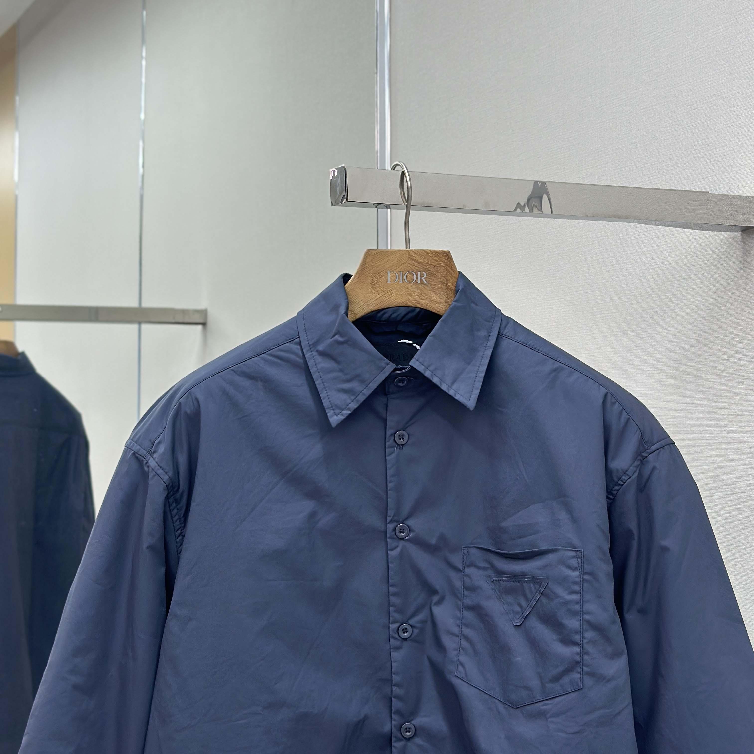 Prada Light Re-Nylon Shirt - FashionPlug