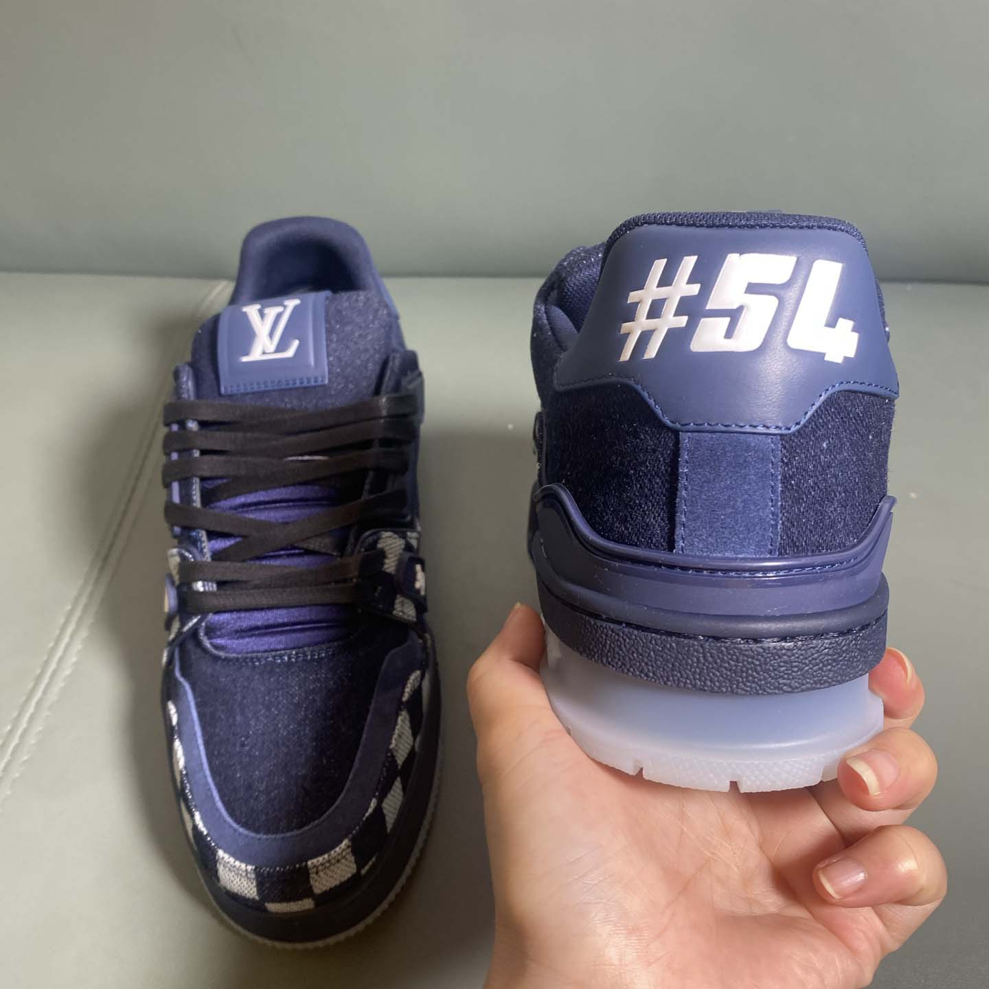 Louis Vuitton LV Trainer Sneaker  1AIKS9 - FashionPlug