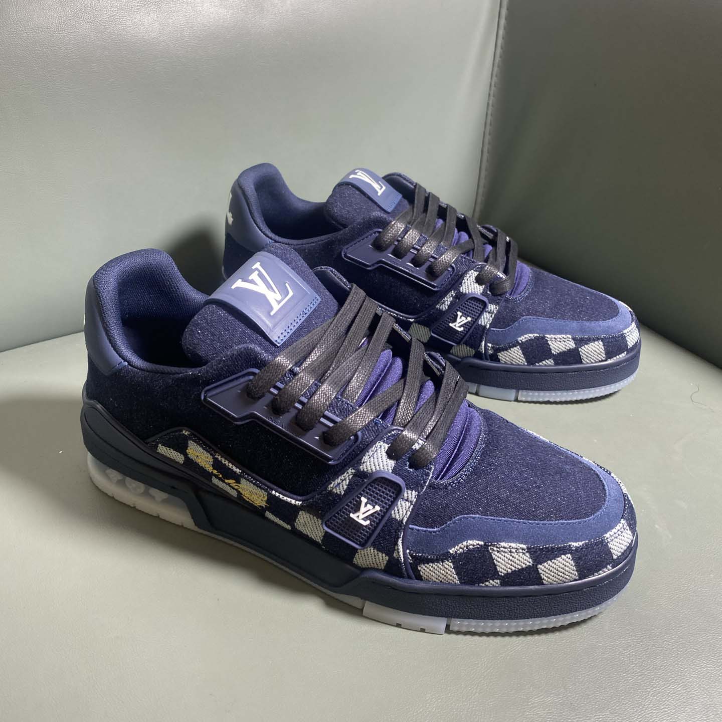 Louis Vuitton LV Trainer Sneaker  1AIKS9 - FashionPlug