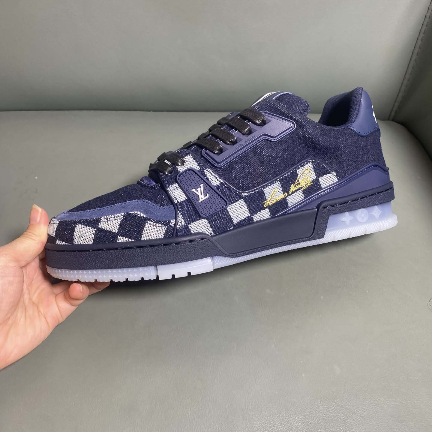 Louis Vuitton LV Trainer Sneaker  1AIKS9 - FashionPlug