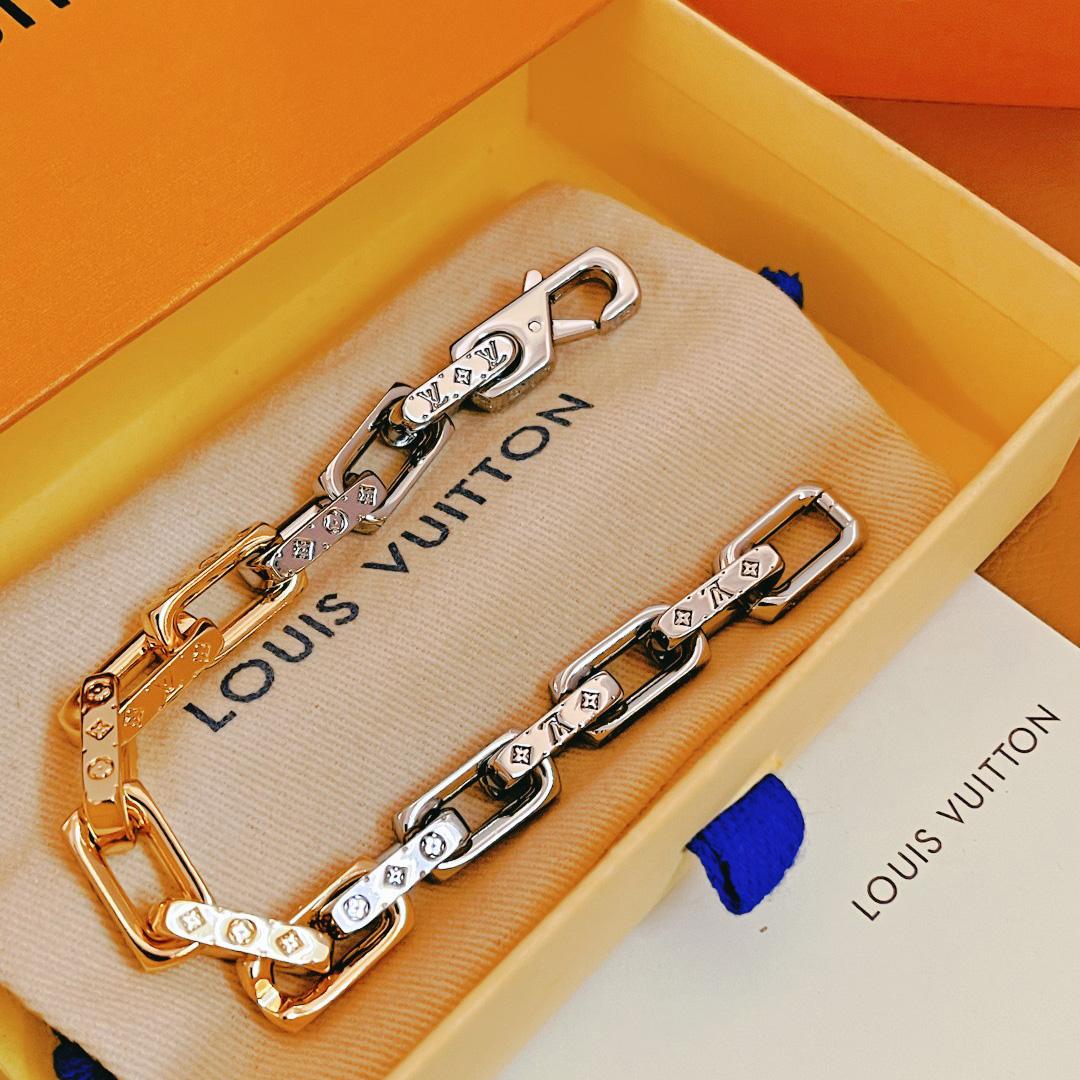 Louis Vuitton Monogram Chain Bracelet - FashionPlug