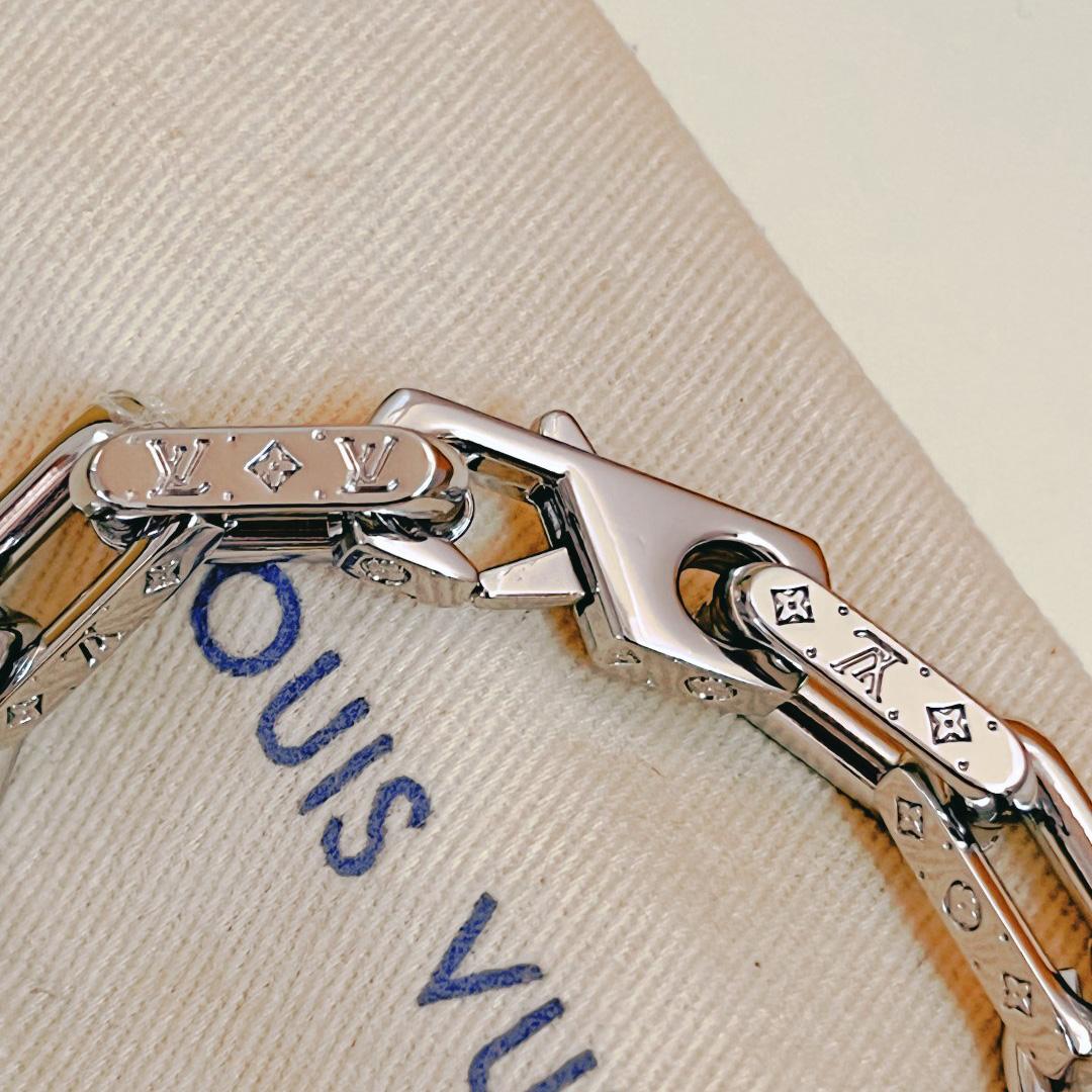 Louis Vuitton Monogram Chain Bracelet - FashionPlug