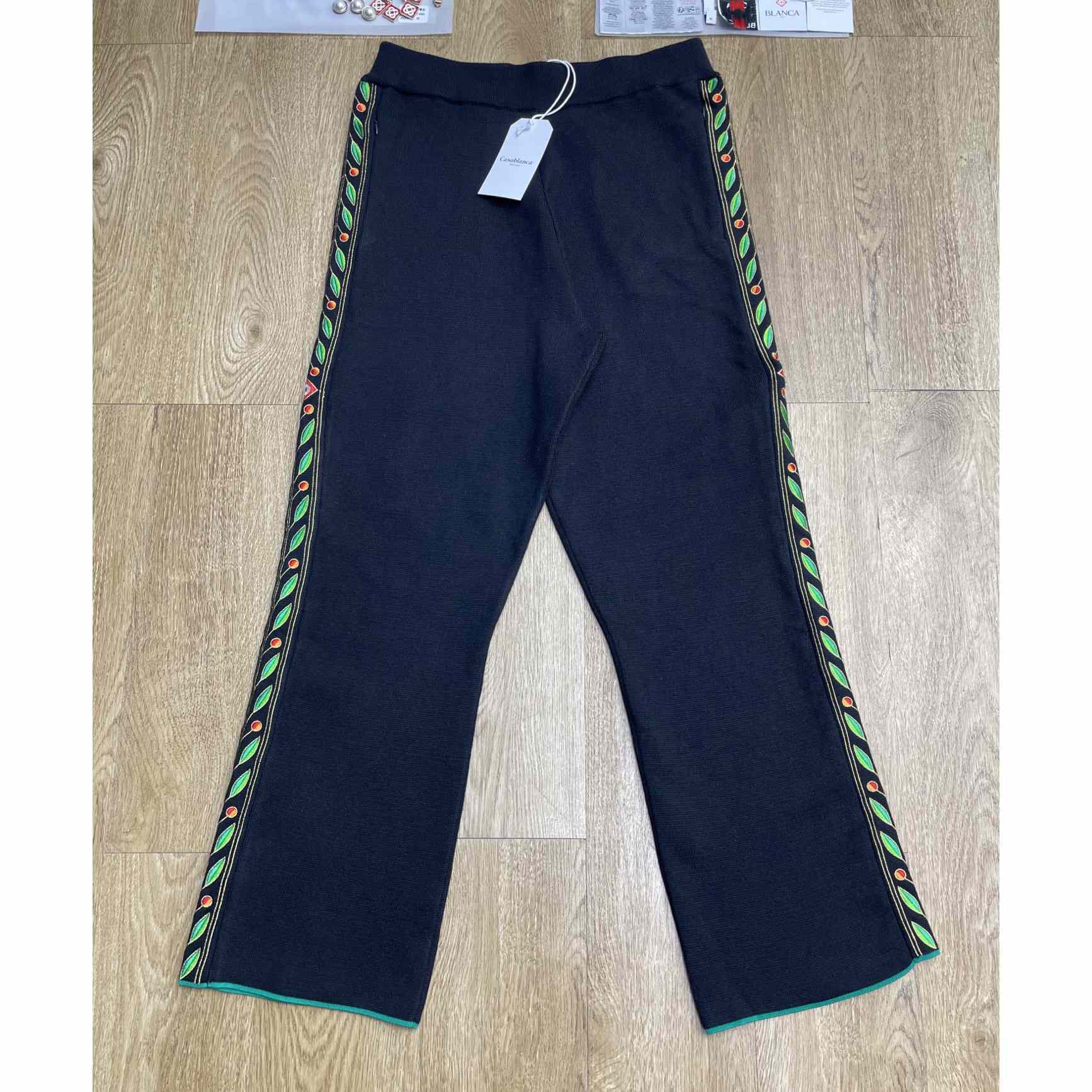 Casablanca Laurel Track Pants   Z6020 - FashionPlug