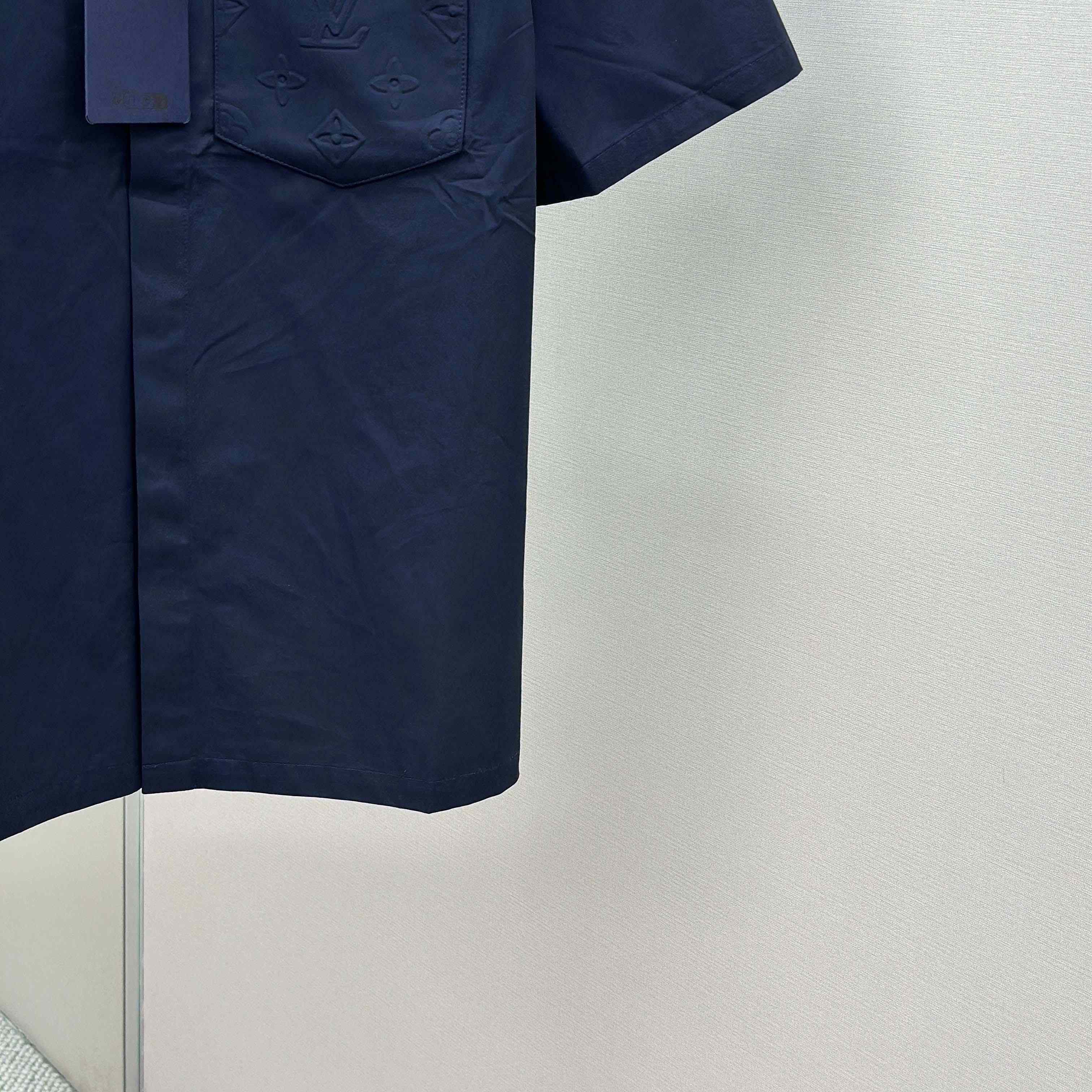 Louis Vuitton Monogram Pocket Short-Sleeved Shirt    - FashionPlug