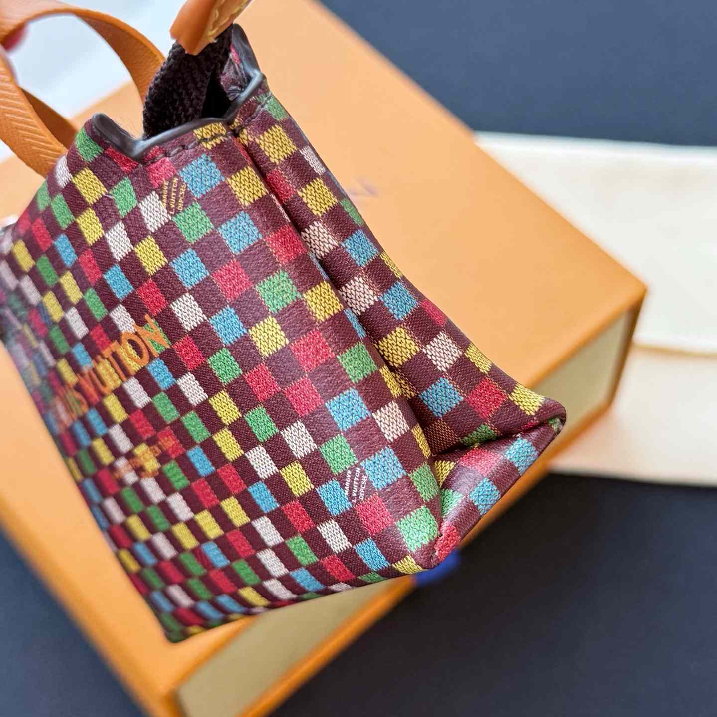 Louis Vuitton LV Mini Shopper Bag Charm    - FashionPlug