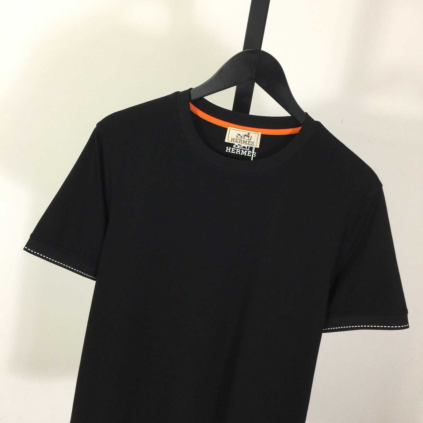 Hermes Cotton T-Shirt  - FashionPlug