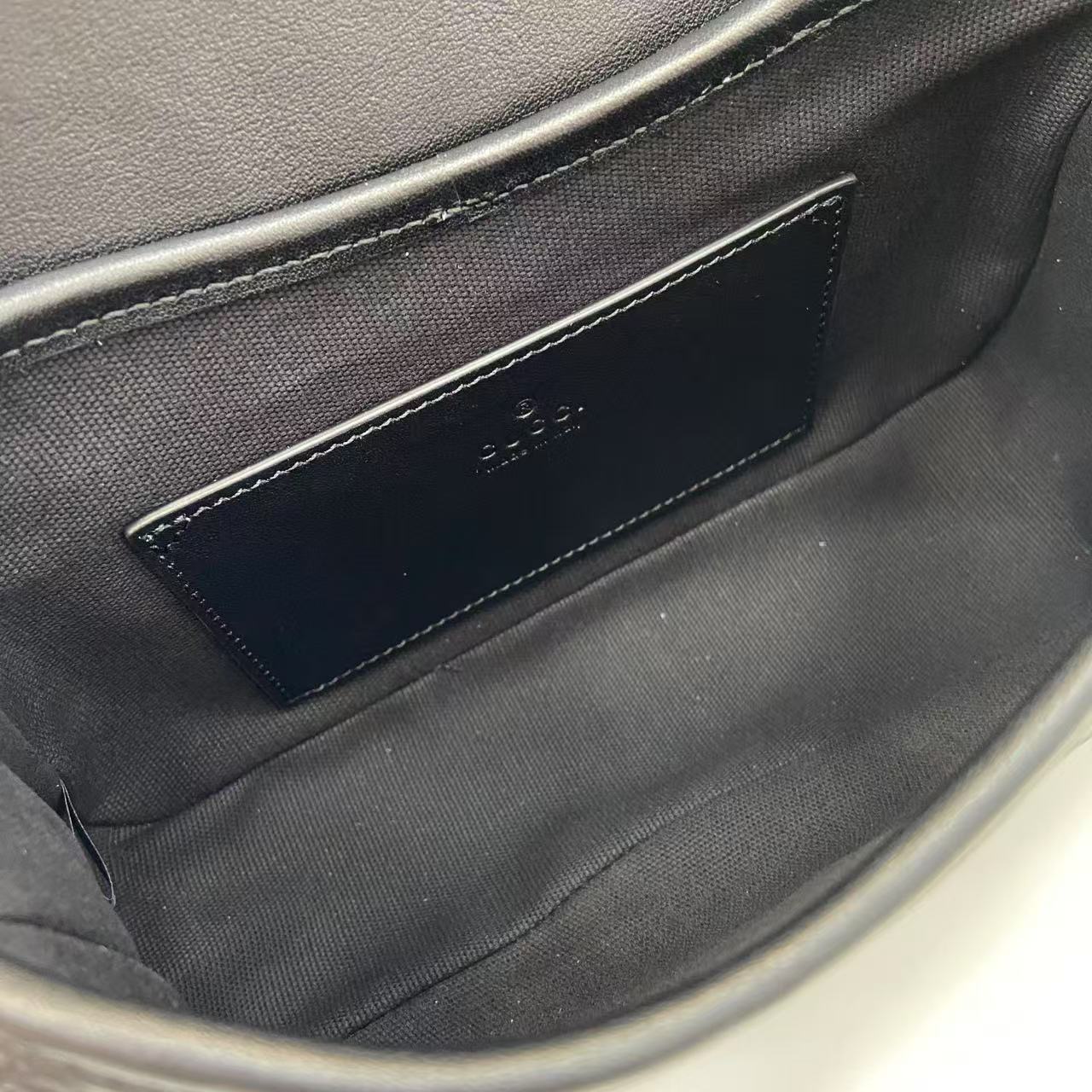 Gucci GG Emblem Small Shoulder Bag - FashionPlug