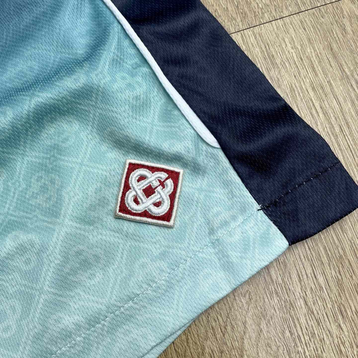 Casablanca Gradient Panelled Shorts   C1065 - FashionPlug