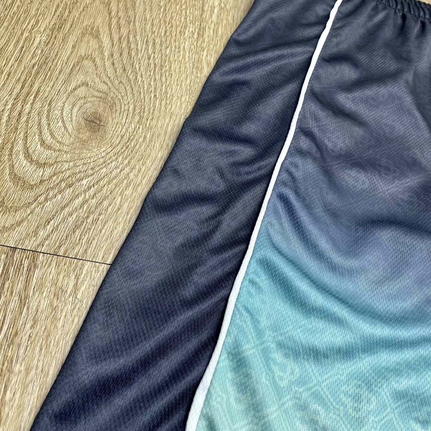 Casablanca Gradient Panelled Shorts   C1065 - FashionPlug
