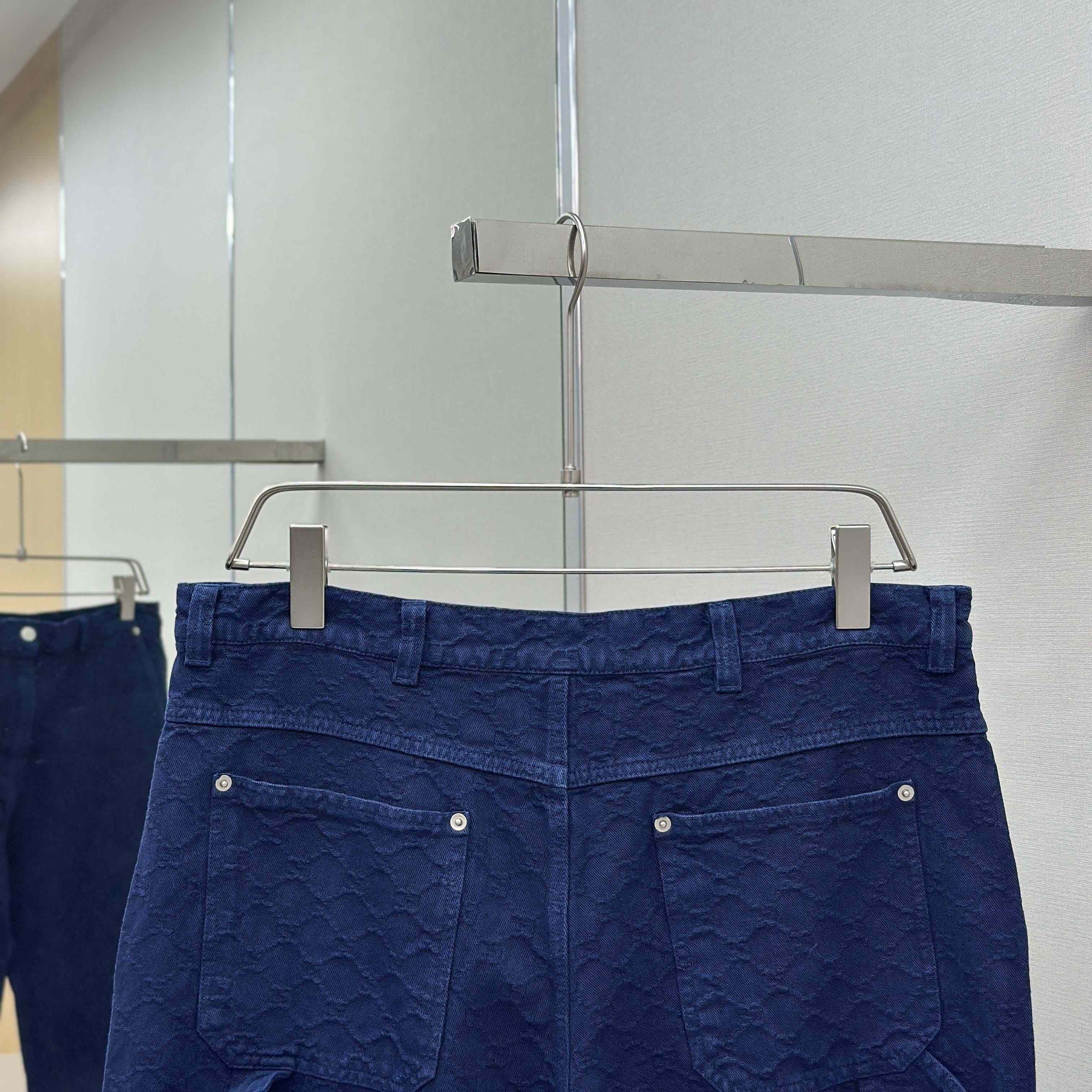 Gucci Bleached GG Cotton Denim Jacquard Pant - FashionPlug