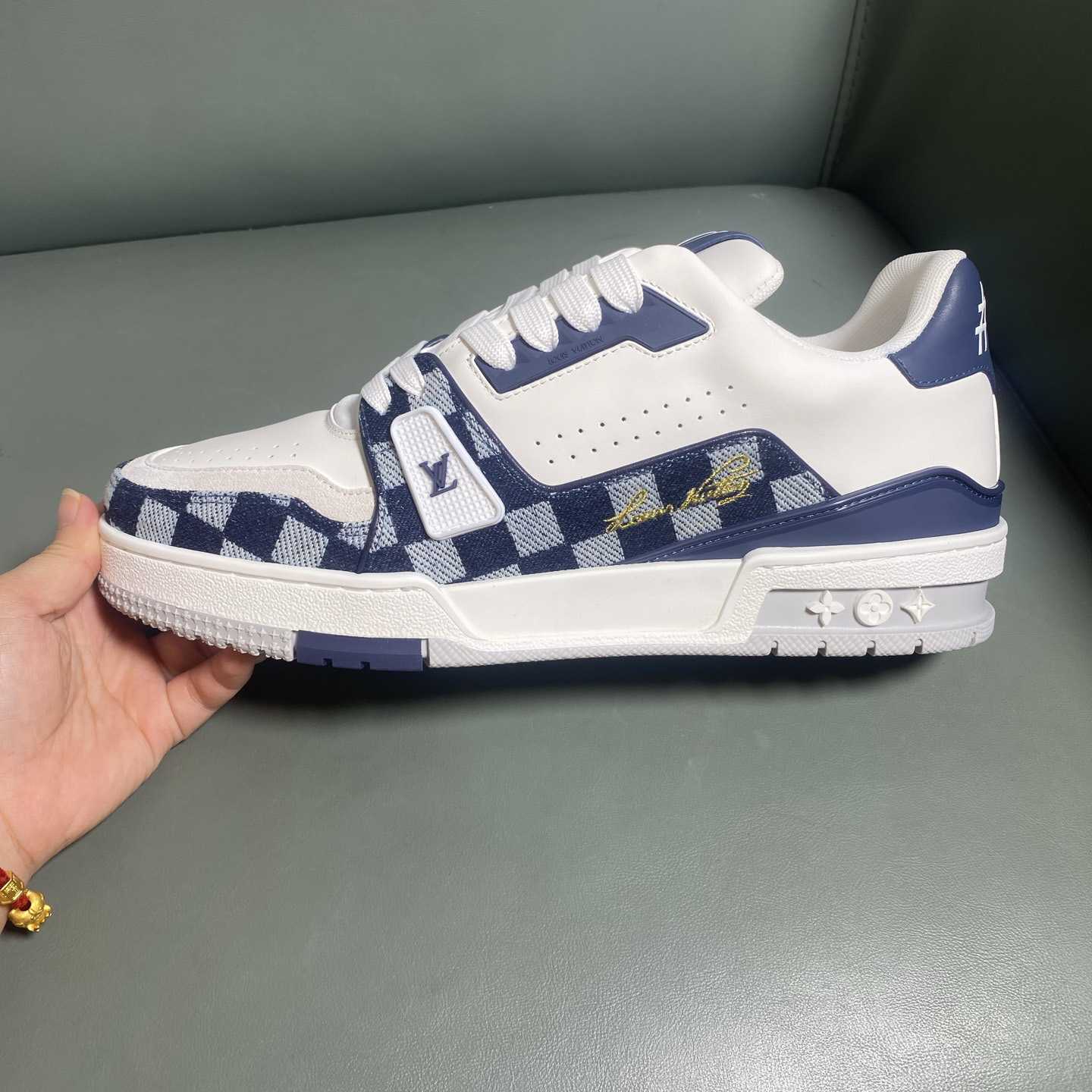 Louis Vuitton LV Trainer Sneaker    1AIKQQ - FashionPlug