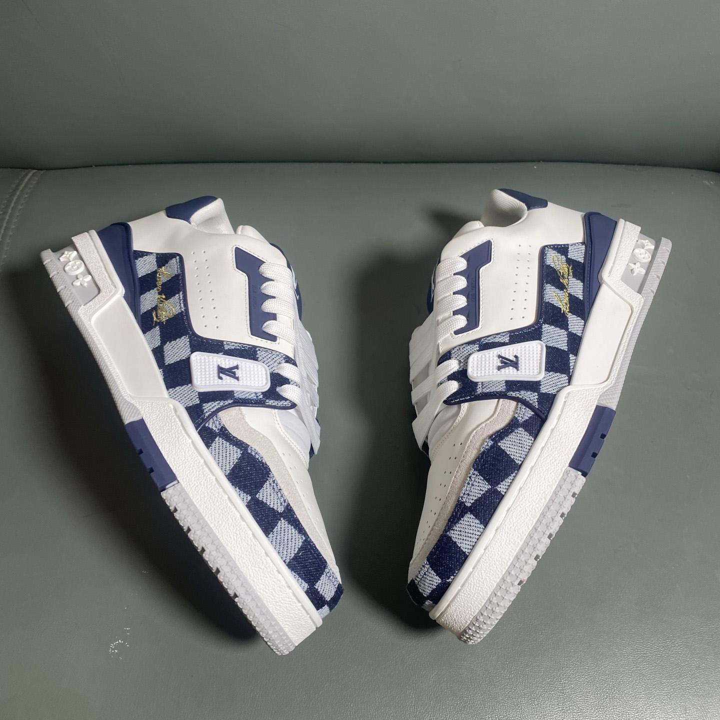 Louis Vuitton LV Trainer Sneaker    1AIKQQ - FashionPlug
