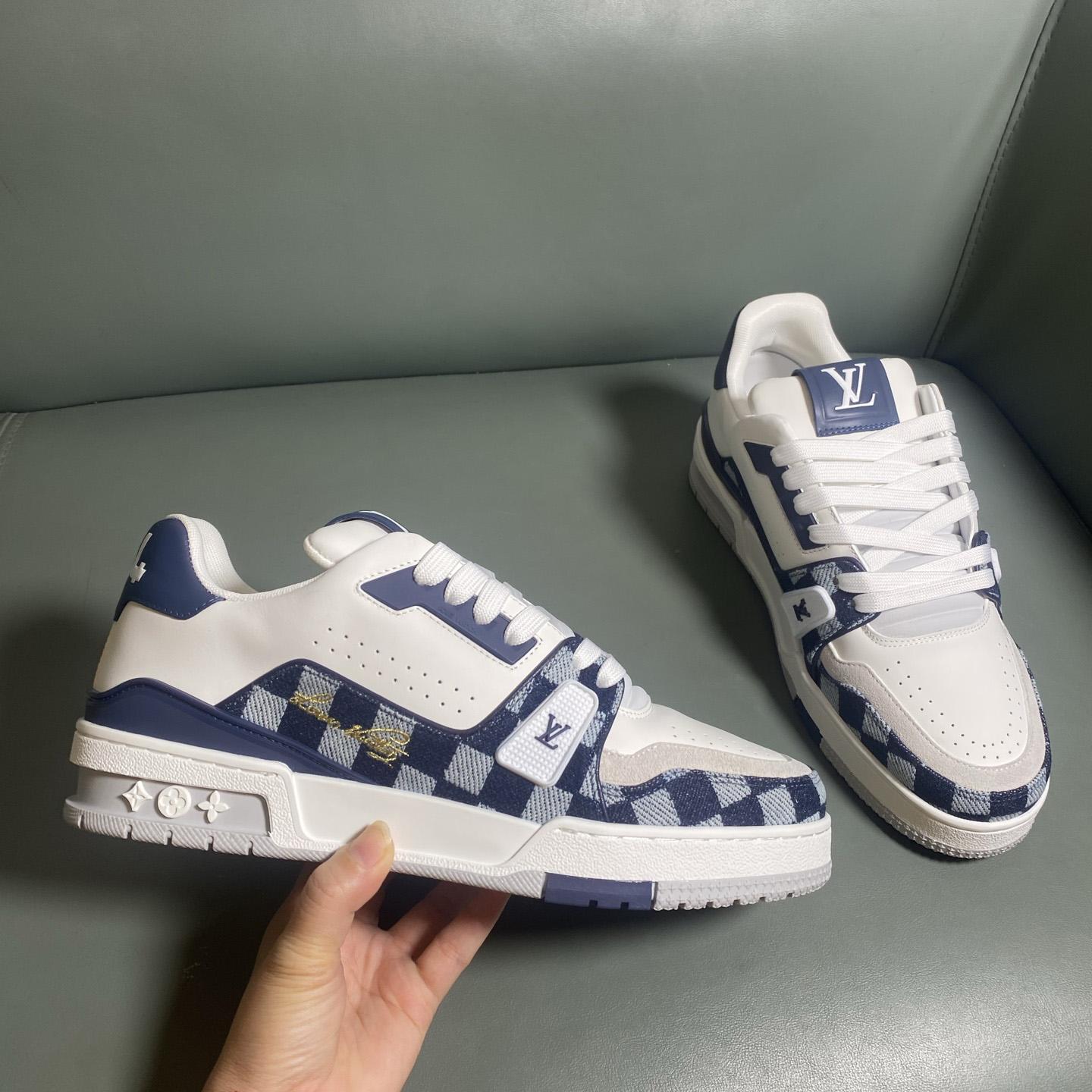 Louis Vuitton LV Trainer Sneaker    1AIKQQ - FashionPlug