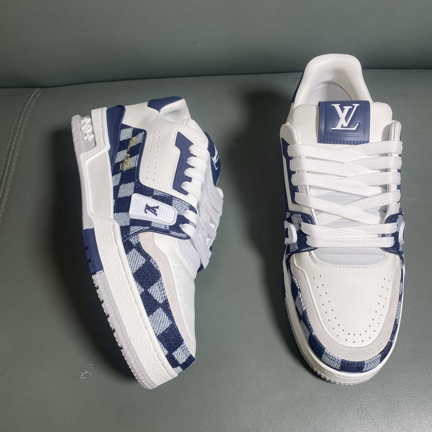 Louis Vuitton LV Trainer Sneaker    1AIKQQ - FashionPlug