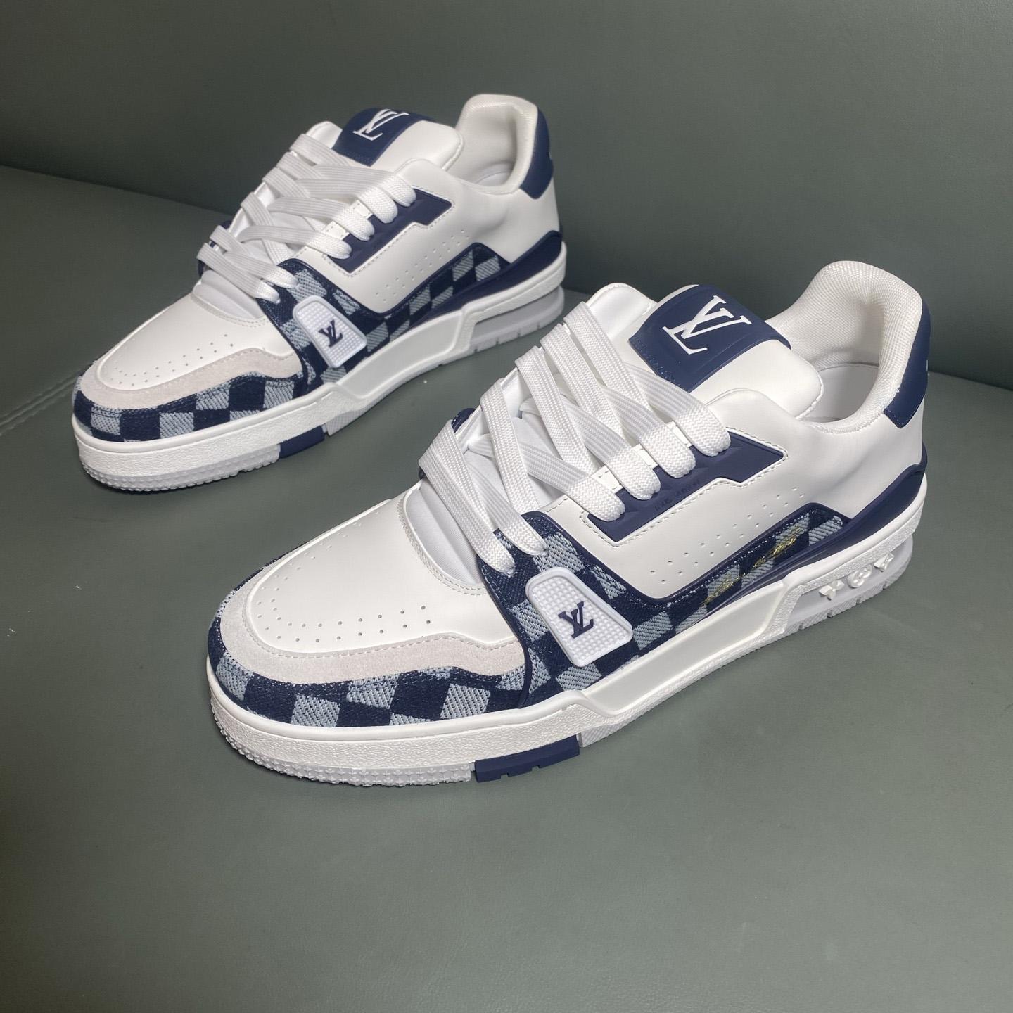 Louis Vuitton LV Trainer Sneaker    1AIKQQ - FashionPlug