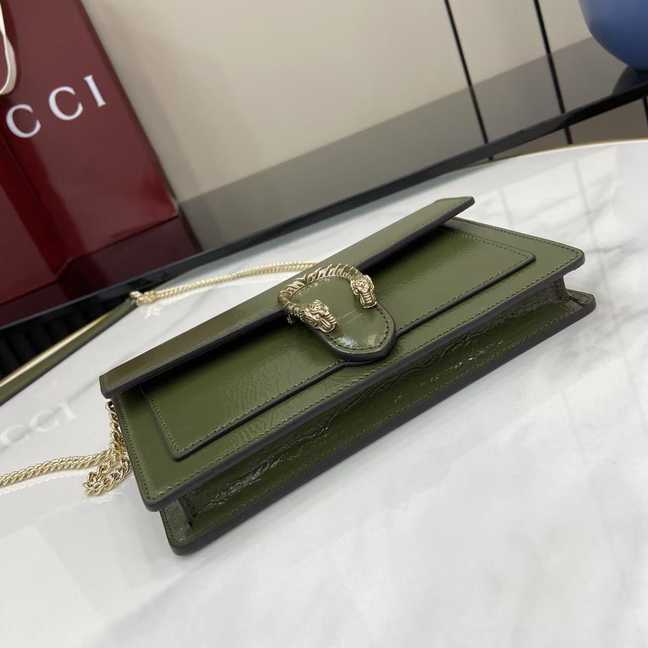 Gucci Dionysus Wallet On Chain - FashionPlug