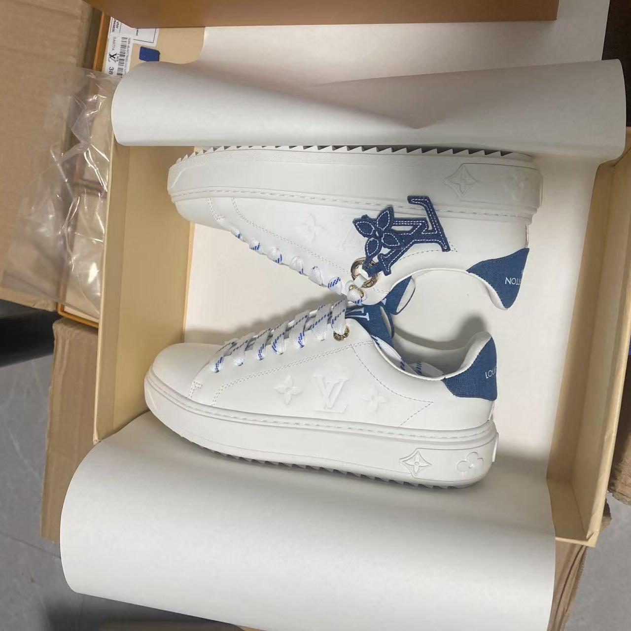 Louis Vuitton Time Out Sneaker    - FashionPlug