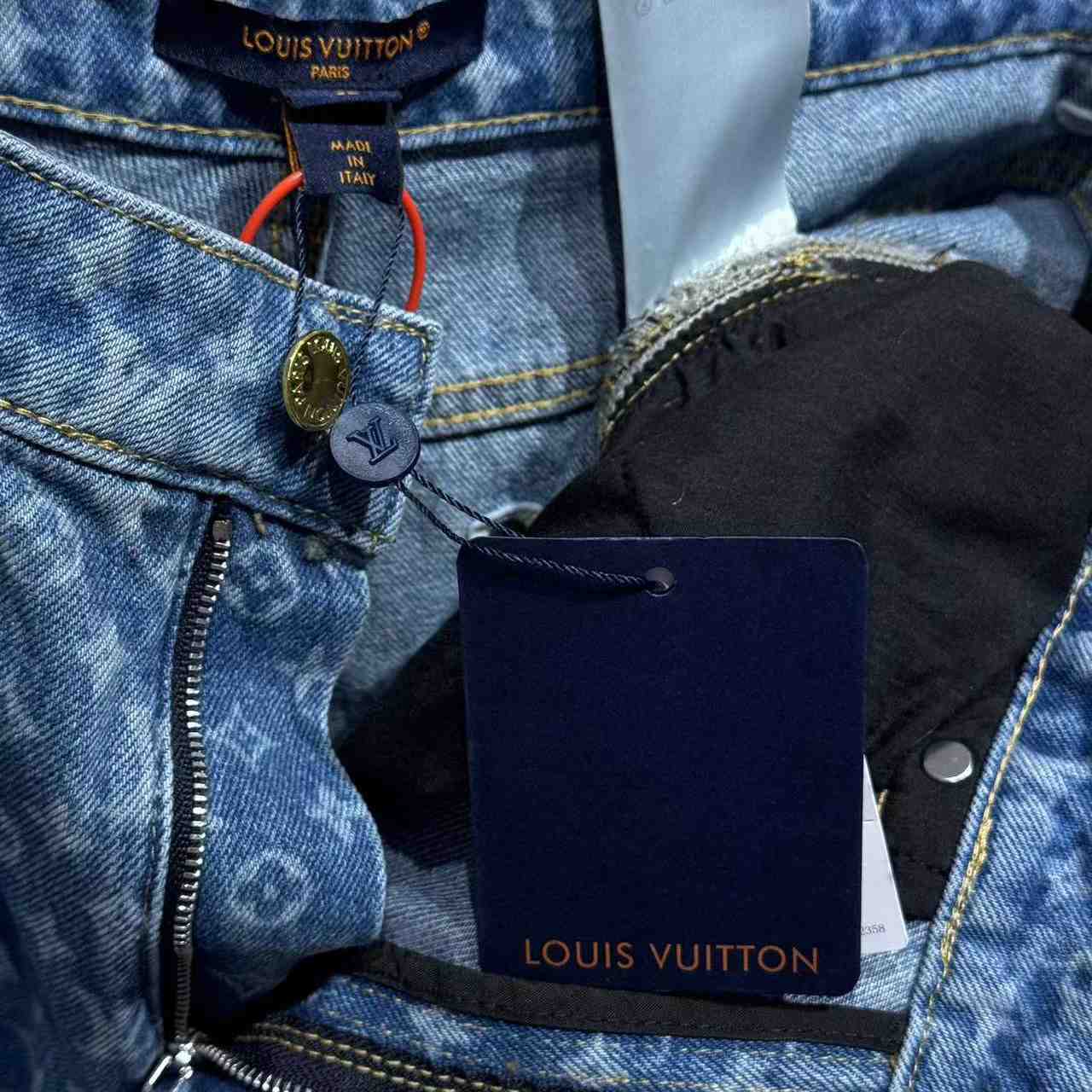 Louis Vuitton Monogram Flared Jeans   1AHENS - FashionPlug