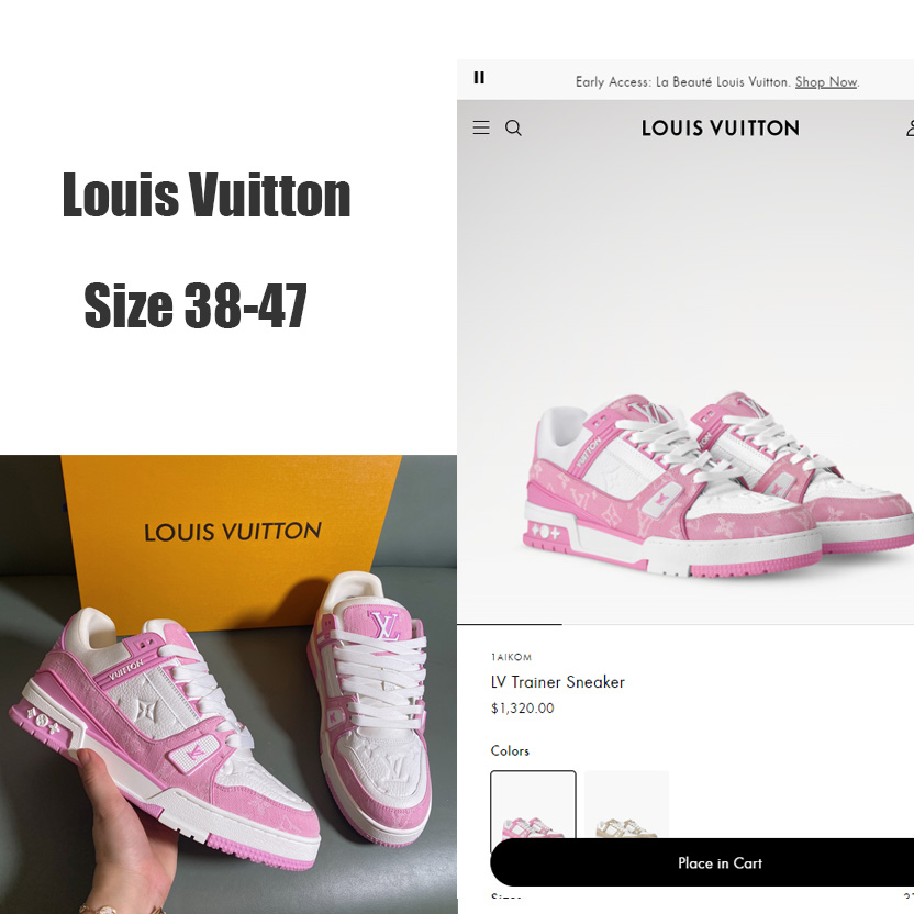 Louis Vuitton LV Trainer Sneaker      1AIKOM - FashionPlug