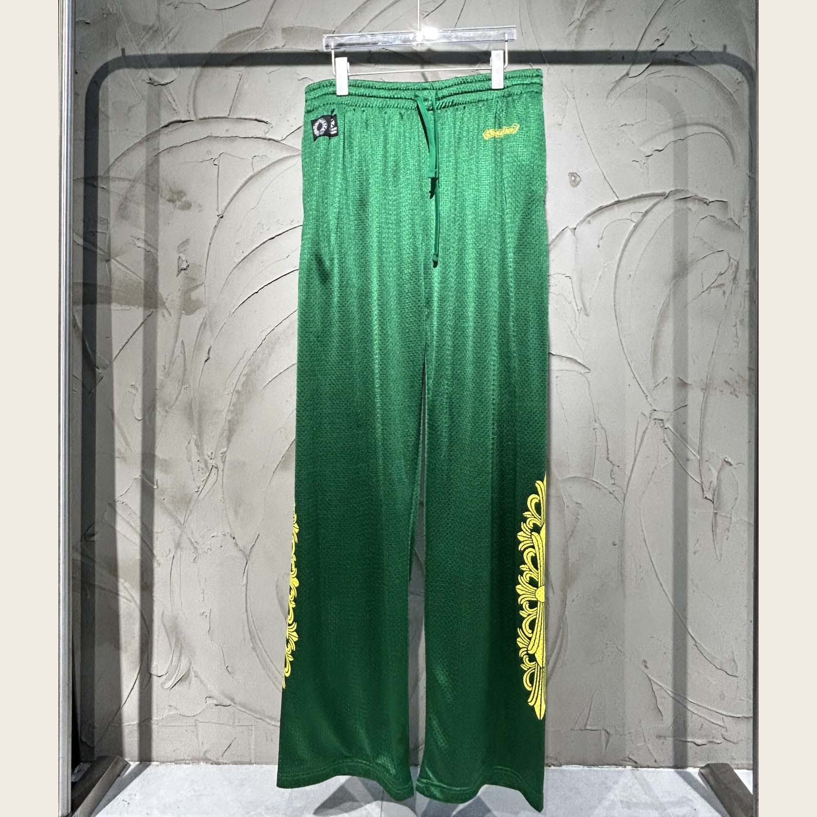 Chrome Hearts Chrome Hearts Floral Mesh Jersey Pants - FashionPlug