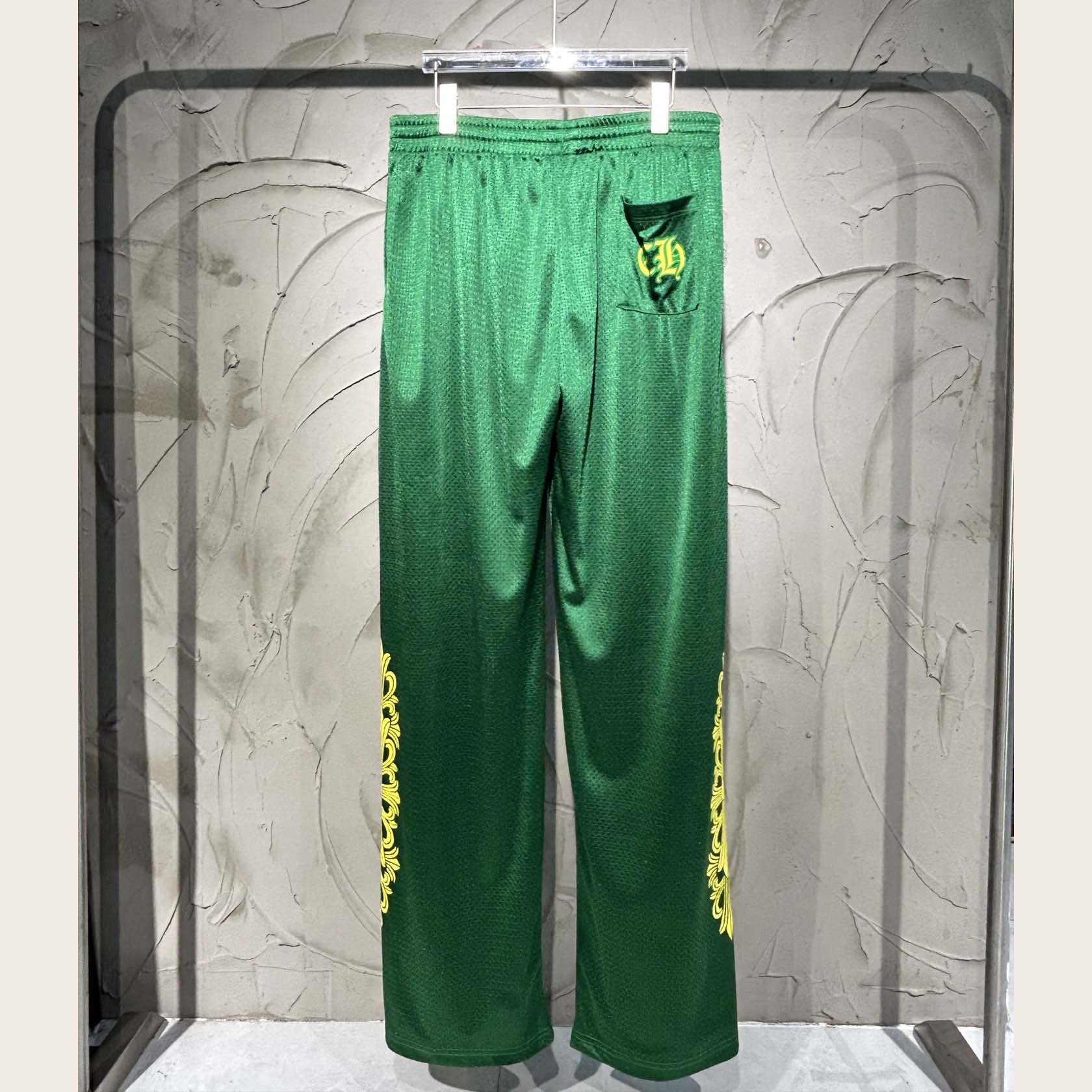 Chrome Hearts Chrome Hearts Floral Mesh Jersey Pants - FashionPlug