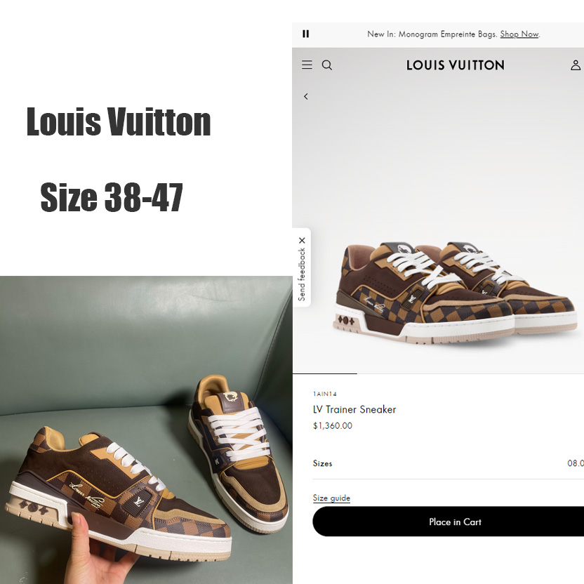 Louis Vuitton LV Trainer Sneaker     1AIN14 - FashionPlug