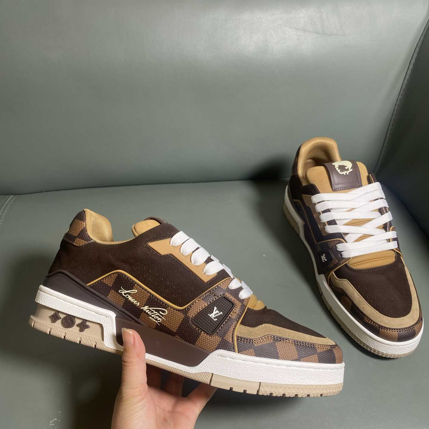 Louis Vuitton LV Trainer Sneaker     1AIN14 - FashionPlug
