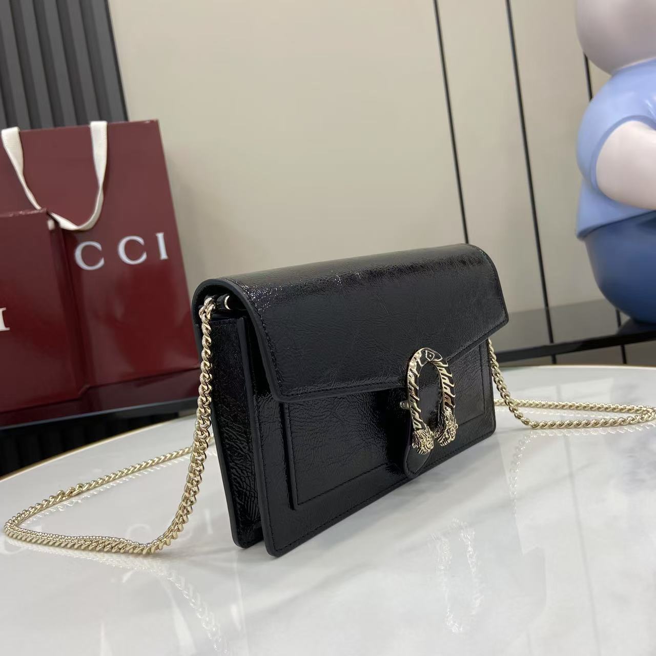Gucci Dionysus Wallet On Chain - FashionPlug