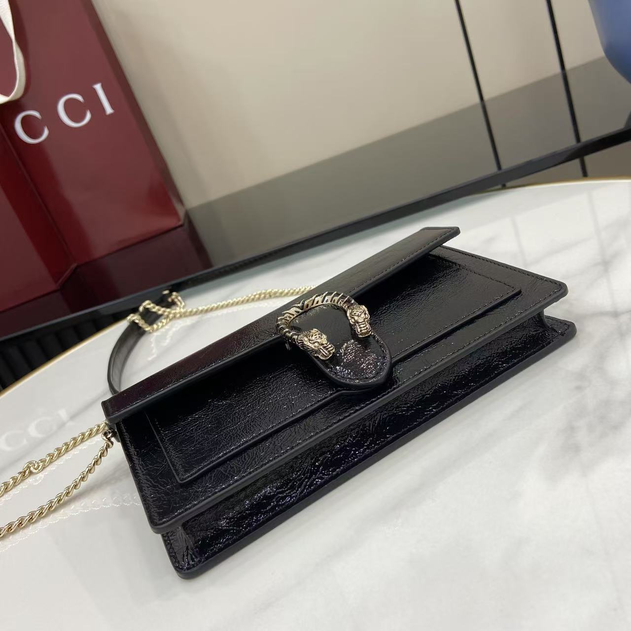 Gucci Dionysus Wallet On Chain - FashionPlug